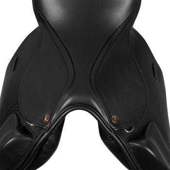 SELLE DE SAUT DOUBLE CUIR MODÈLE SYDNEY