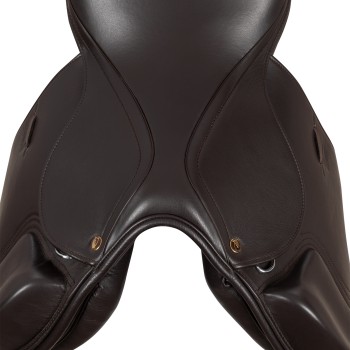 SELLE DE SAUT DOUBLE CUIR MODÈLE SYDNEY