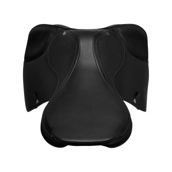 SELLE DE SAUT FLORENCE ARCIONE BOIS CUIR MARTELÉ