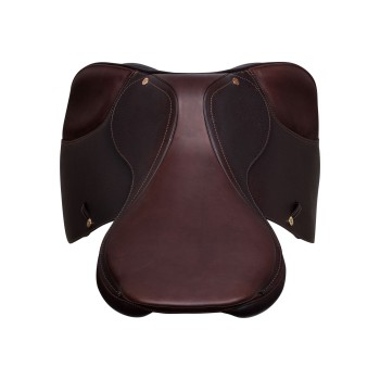 SELLE DE SAUT FLORENCE ARCIONE BOIS CUIR MARTELÉ