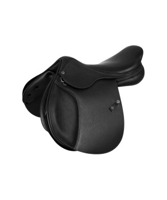 SELLE DE SAUT FLORENCE ARCIONE BOIS CUIR MARTELÉ