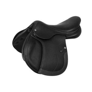 SELLE DE SAUT ROMA EN BOIS ET CUIR DOUBLE