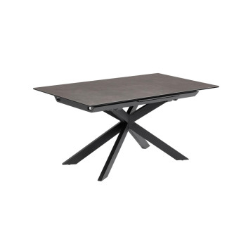 Ensemble table extensible Atminda + chaises Zahara