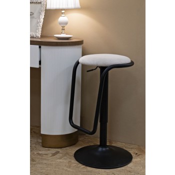 TABOURET DE BAR BLANC DESTINY