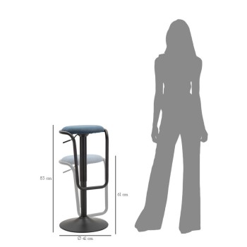 TABOURET DE BAR DESTINY MARINE