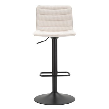 TABOURET DE BAR HAUT BLANC