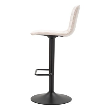 TABOURET DE BAR HAUT BLANC