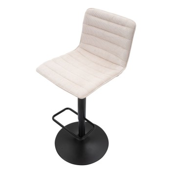 TABOURET DE BAR HAUT BLANC