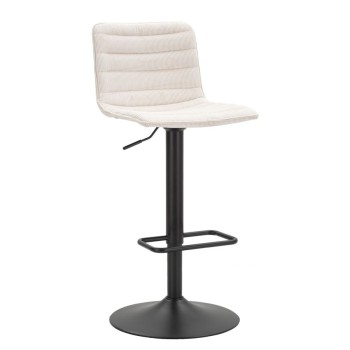 TABOURET DE BAR HAUT BLANC