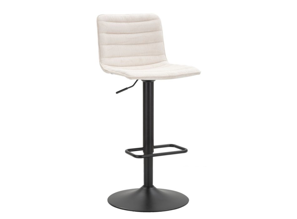 TABOURET DE BAR HAUT BLANC