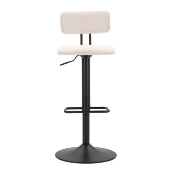 TABOURET DE BAR BLANC CLAIR