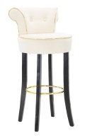 TABOURET DE BAR CRÈME LUXY