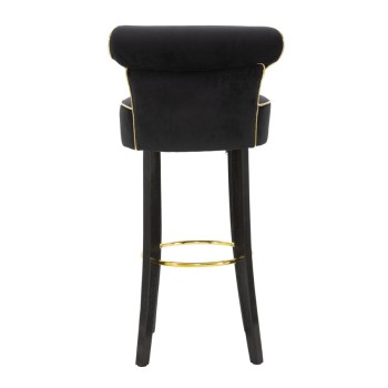 TABOURET DE BAR LUXY NOIR