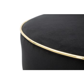 TABOURET DE BAR LUXY NOIR