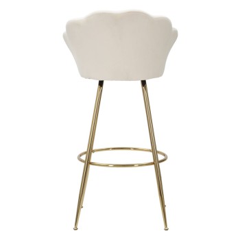 TABOURET DE BAR VIENNE CRÈME