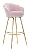 TABOURET DE BAR VIENNA ROSE