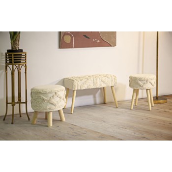 TABOURET DAMAS Ø 35X40