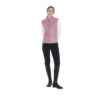 SLIM FIT FEMME SANS MANCHES EN POLAIRE ET TISSU TECHNIQUE