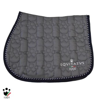 TAPIS DE SELLE D'ÉQUITATION COMPLET DE SAUT