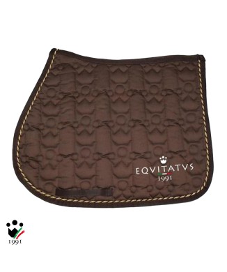 TAPIS DE SELLE D'ÉQUITATION COMPLET DE SAUT