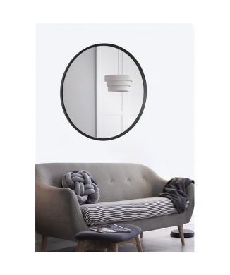 Miroir ABISSO noir P5132 PINTDECOR