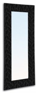 Miroir Petali noir et noir P3236F Pintdecor