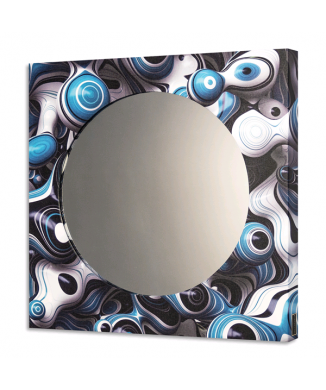 Miroir BLOB BLEU GS4354 PINTDECOR