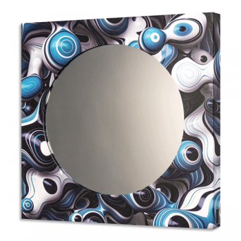 Miroir BLOB BLEU GS4354 PINTDECOR