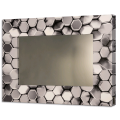 Miroir HEXAGONS SILVER GS4326 PINTDECOR