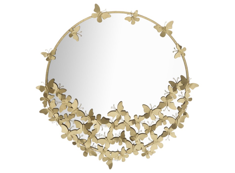 NOUVEAU MIROIR PAPILLON ROND