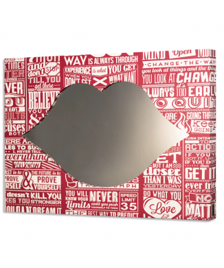 Miroir WORDS IN RED GS4416 PINTDECOR