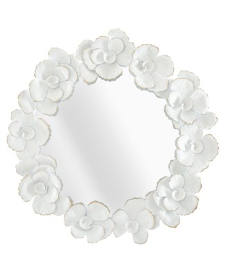 MIROIR FLEUR BLANCHE