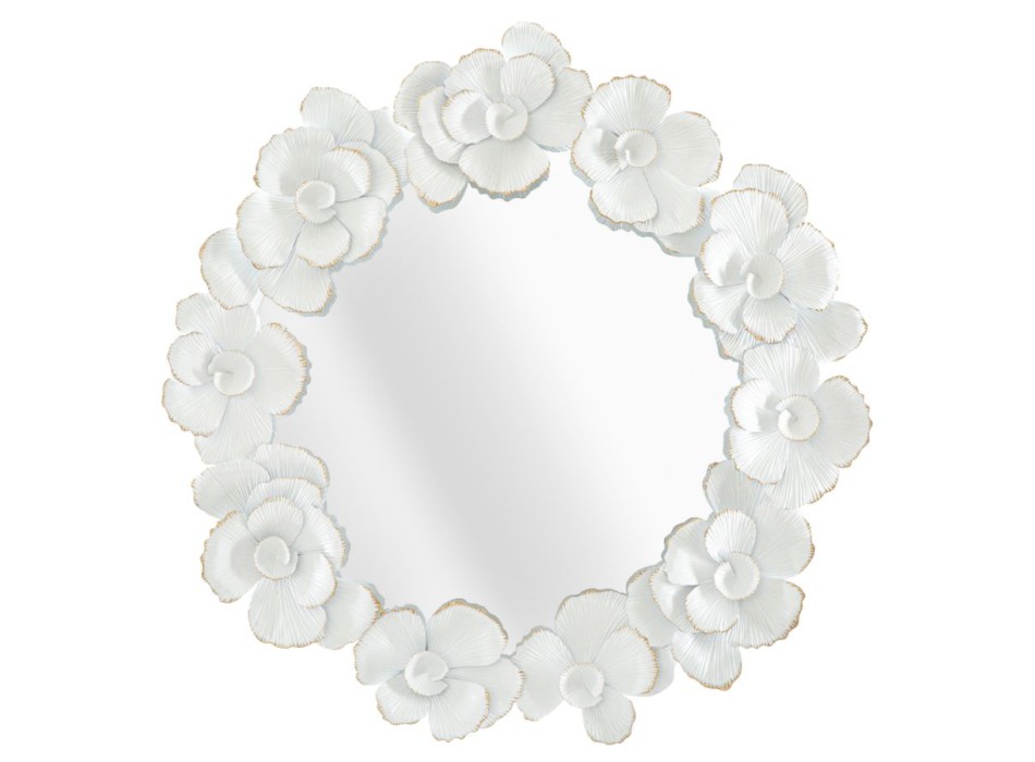 MIROIR FLEUR BLANCHE