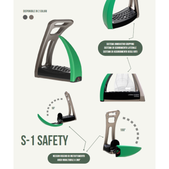 Étriers de sécurité S1 SAFE RIDING