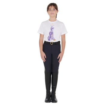 T-SHIRT ENFANT COUPE SLIM IMPRIMÉ CHEVALIER