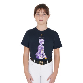 T-SHIRT ENFANT COUPE SLIM IMPRIMÉ CHEVALIER