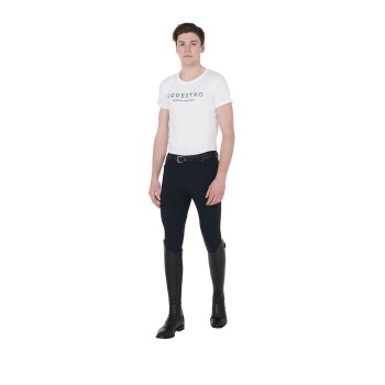 T-SHIRT HOMME COUPE SLIM AVEC ÉCRITURE EQUESTRO