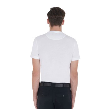 T-SHIRT HOMME COUPE SLIM AVEC IMPRIMÉ CONTRASTE