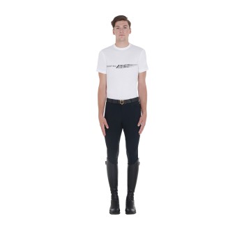 T-SHIRT HOMME COUPE SLIM AVEC IMPRIMÉ CONTRASTE