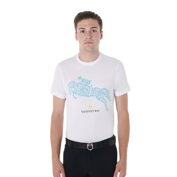 T-SHIRT HOMME COUPE SLIM AVEC IMPRIMÉ JUMP