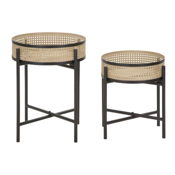 PAIRE DE TABLES FUJI