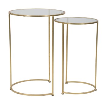 TABLES BASSES GLAM SIMPLY, PAIRE