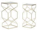 TABLES EN VERRE, PAIRE