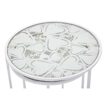 TABLES BASSES WHITE HARTS, PAIRE