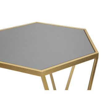 PAIRE DE TABLES HEXAGONALES