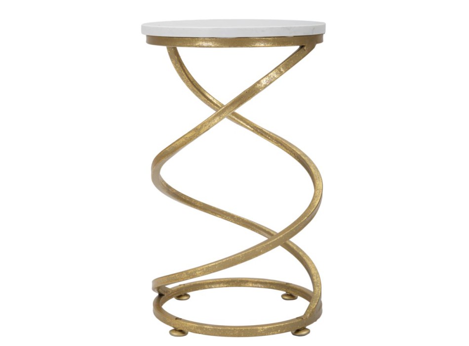 TABLE SPIRALE EN MARBRE