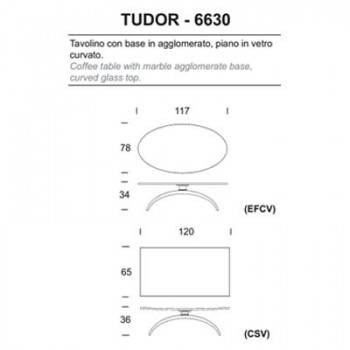 TABLE TUDOR 6630 TONIN ACCUEIL