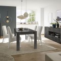 Table extensible MIRO de couleur noire