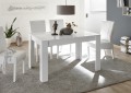 Table extensible MIRO de couleur blanche