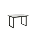 Table extensible 90x120/180 cm Bandos structure anthracite